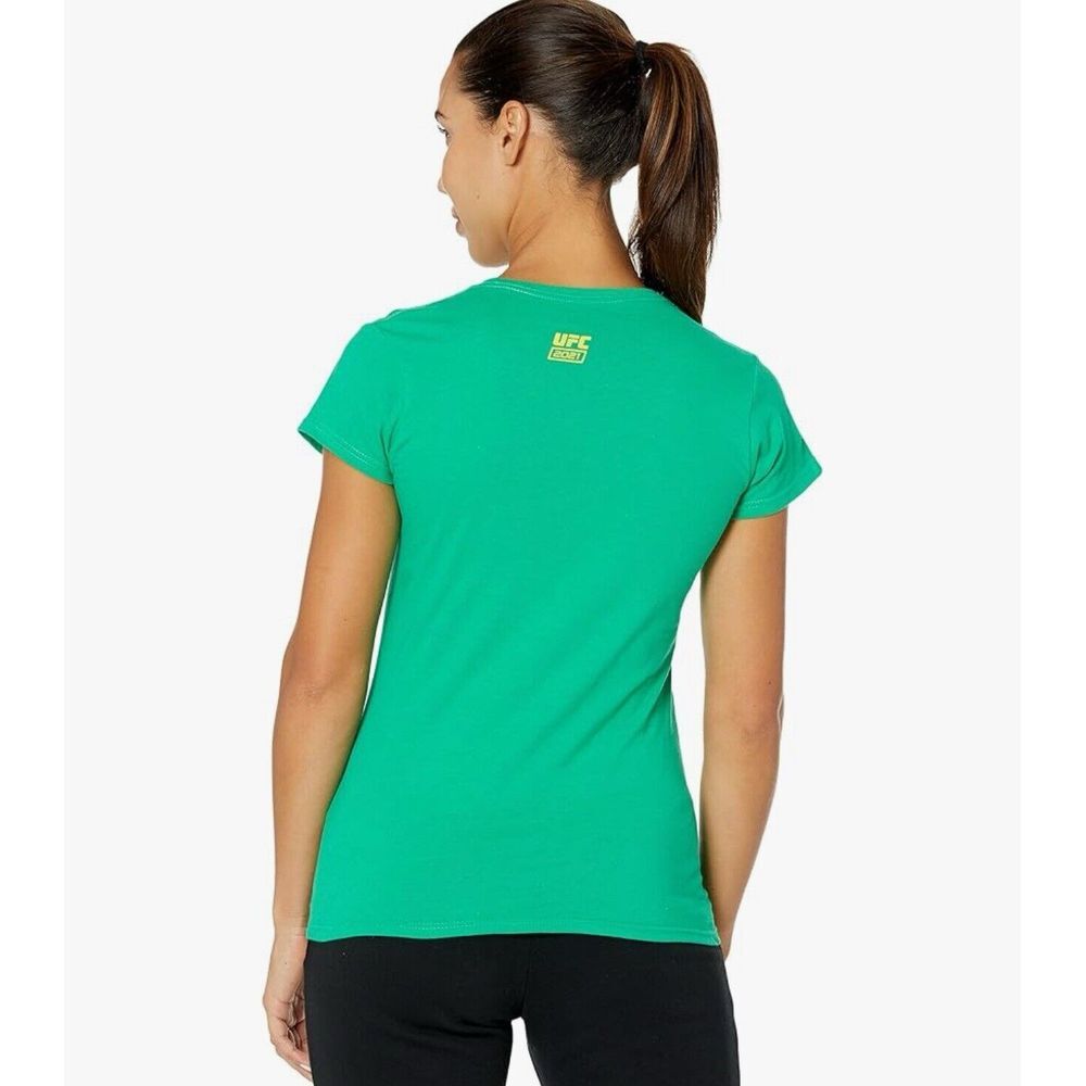 UFC Women's Lemon Lime Tee 2021 (Size: XL) - Picture 2 of 3